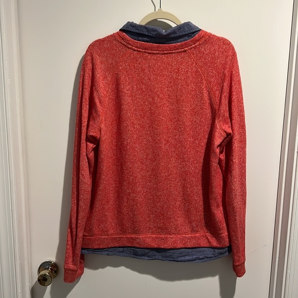 Tommy Hilfiger Sweater w/ Mock Shirt - Picture 2 of 3